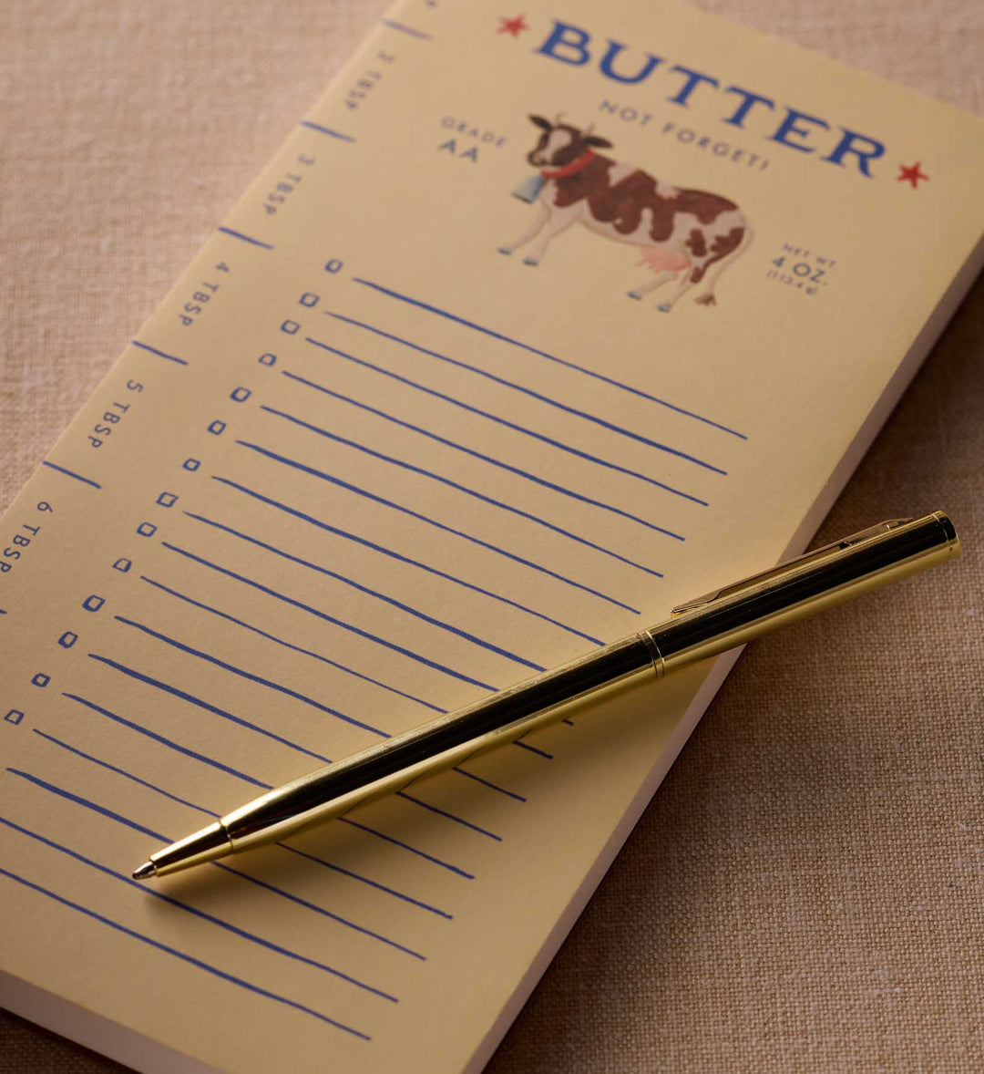 Rifle Paper Co. // Butter Not Forget Market Pad