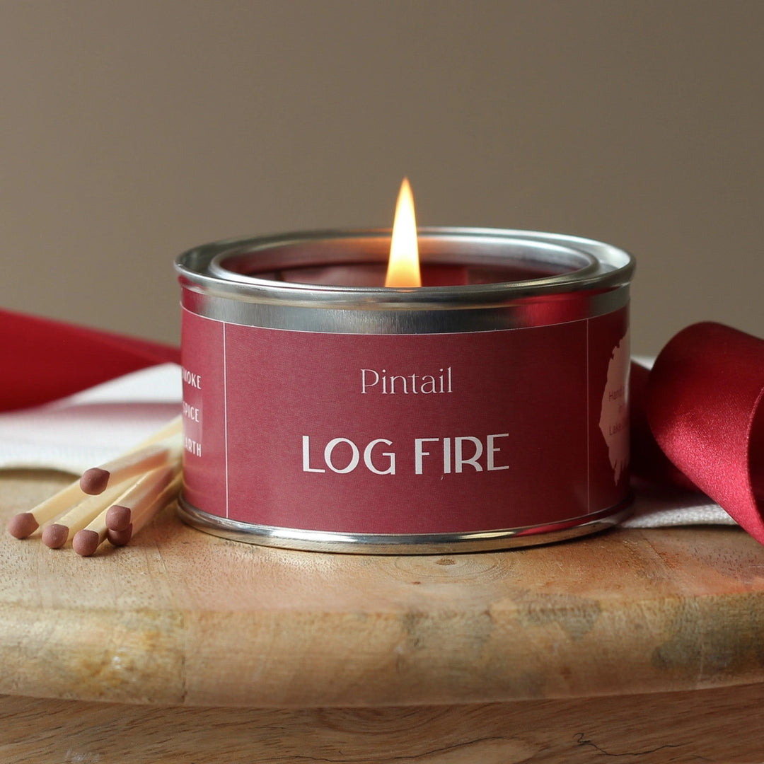 Pintail Candles // Log Fire