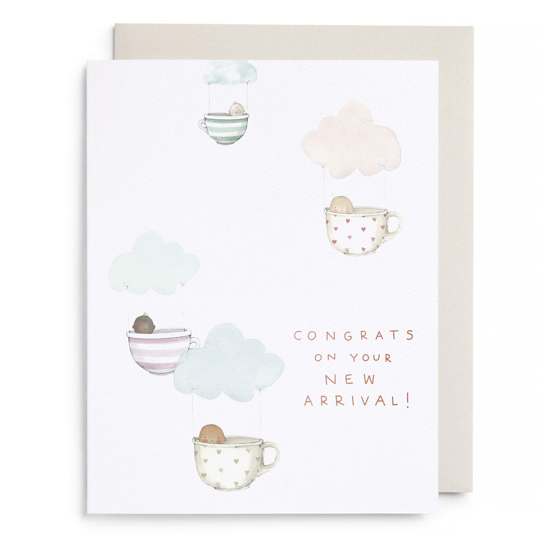 E. Frances // Congrats Baby Tea Cups