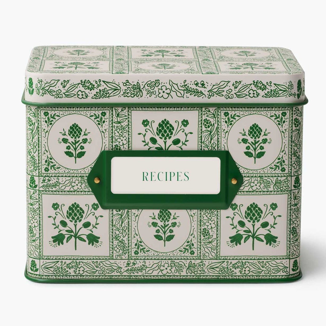 Rifle Paper Co. // Artichoke Recipe Tin