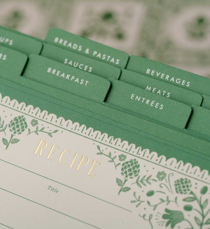 Rifle Paper Co. // Artichoke Recipe Tin