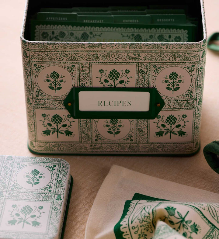 Rifle Paper Co. // Artichoke Recipe Tin