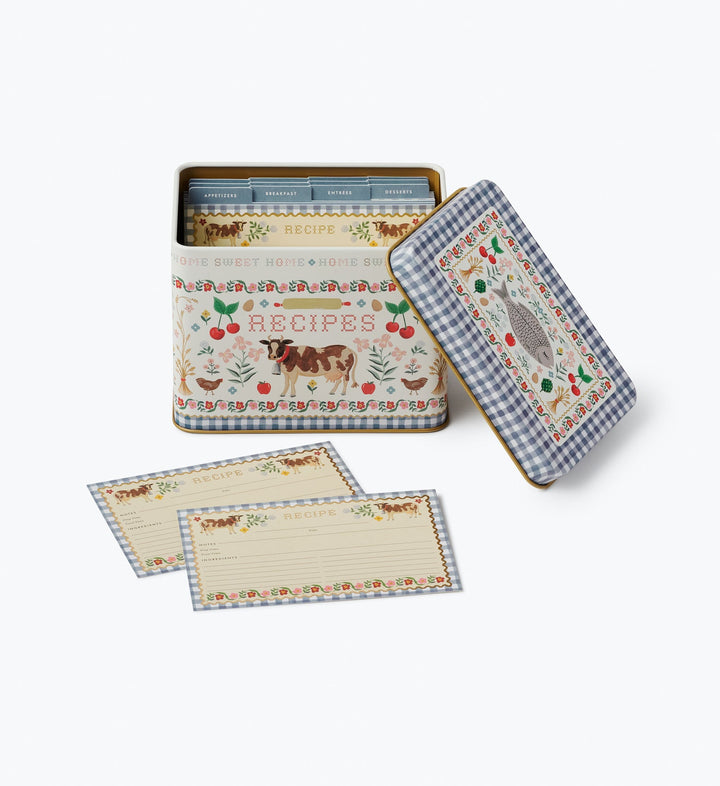 Rifle Paper Co. // Home Sweet Home Recipe Tin