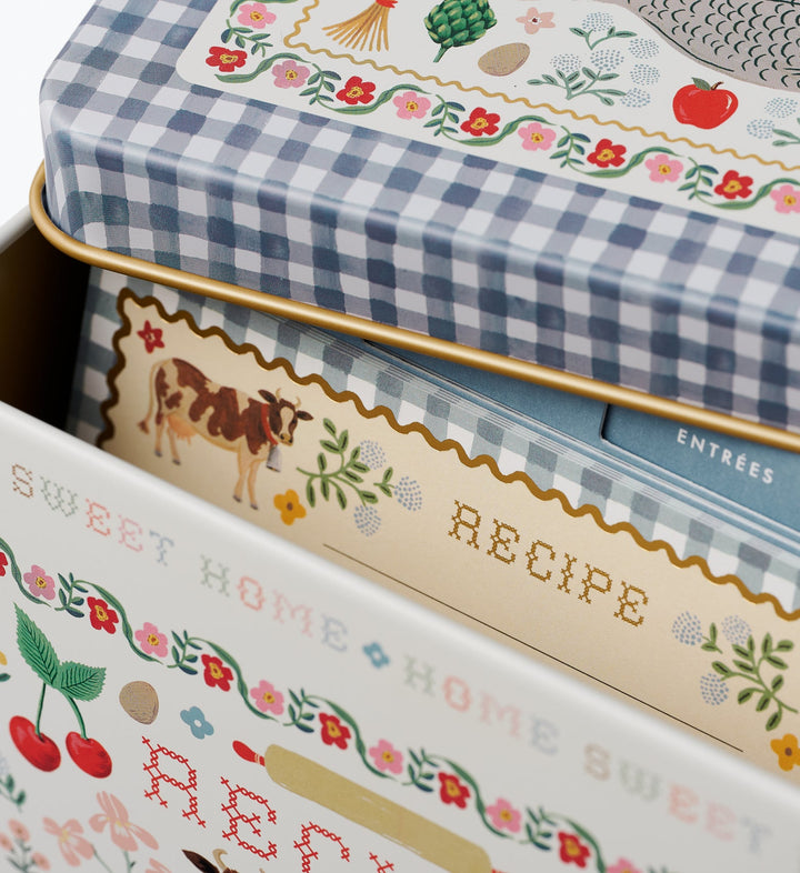 Rifle Paper Co. // Home Sweet Home Recipe Tin