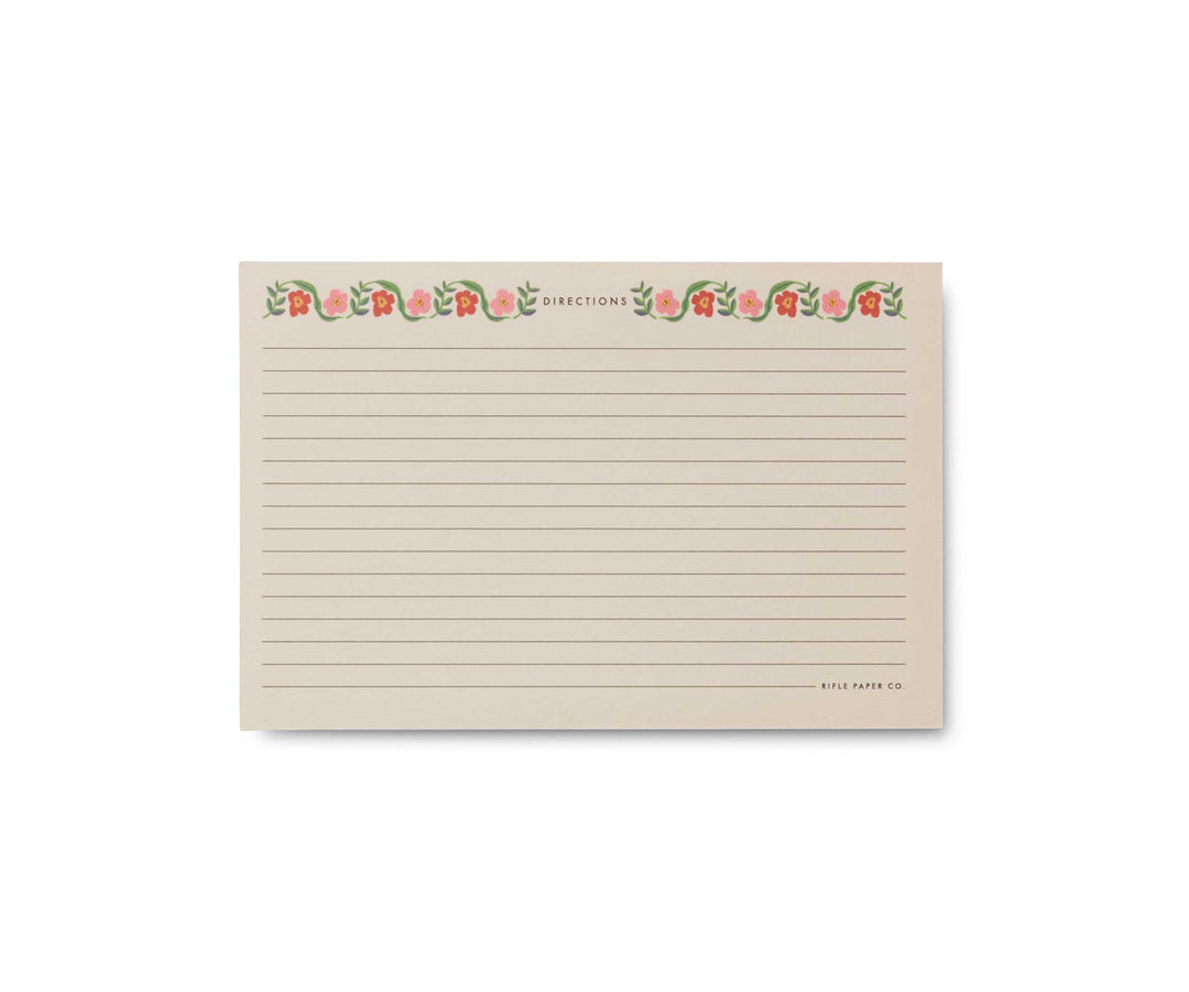 Rifle Paper Co. // Cherry Farm Recipe Cards