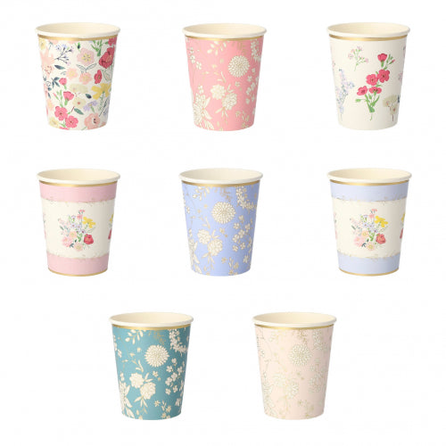Meri Meri // English Garden Paper Party Cups
