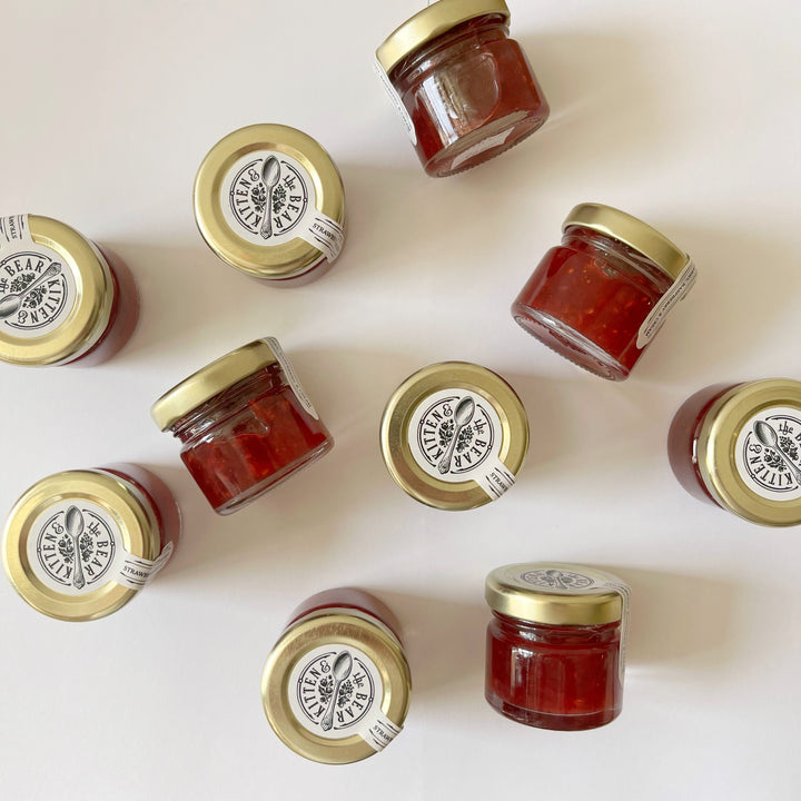 Strawberry, Raspberry & Cream Baby Jar