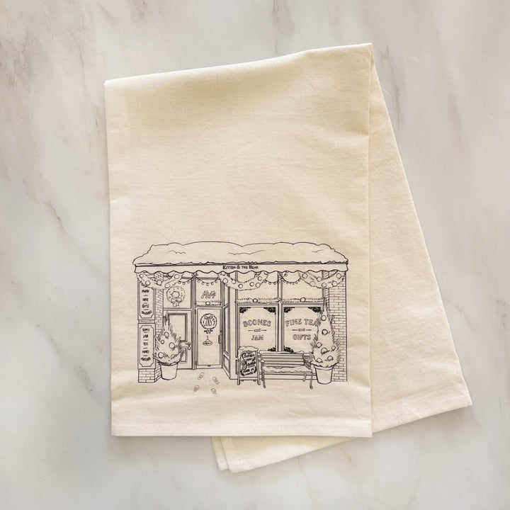 Winter KATB Storefront Tea Towel