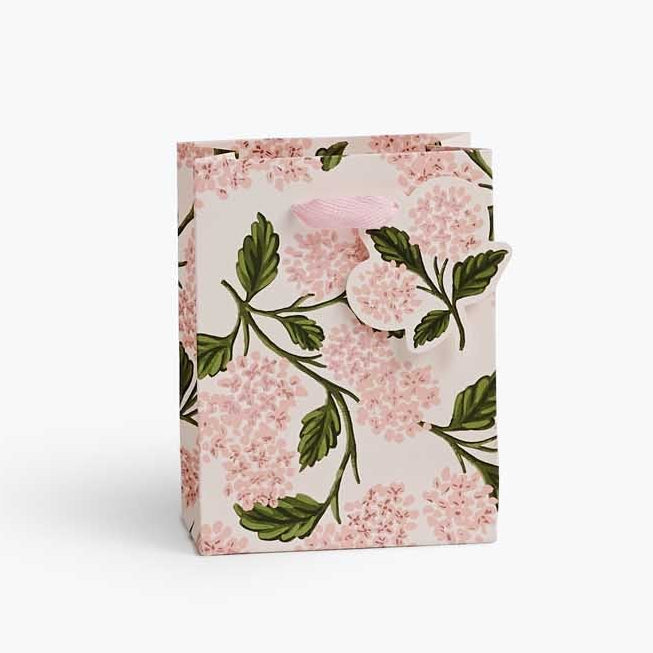 Rifle Paper Co. // Pink Hydrangea Gift Bag (Small)