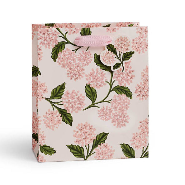 Rifle Paper Co. // Pink Hydrangea Gift Bag (Medium)