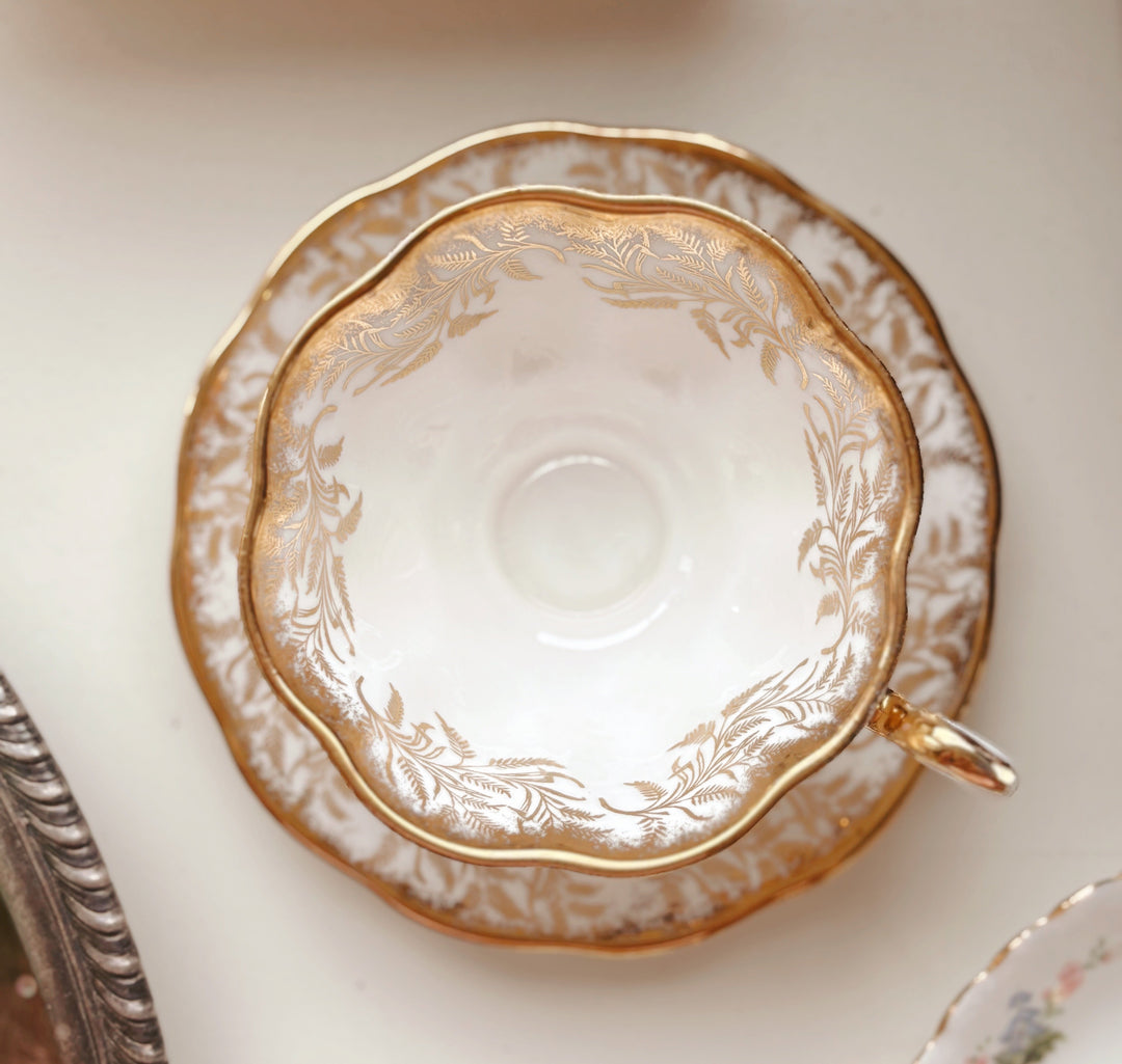 Set of 4 Mismatched Vintage Teacups