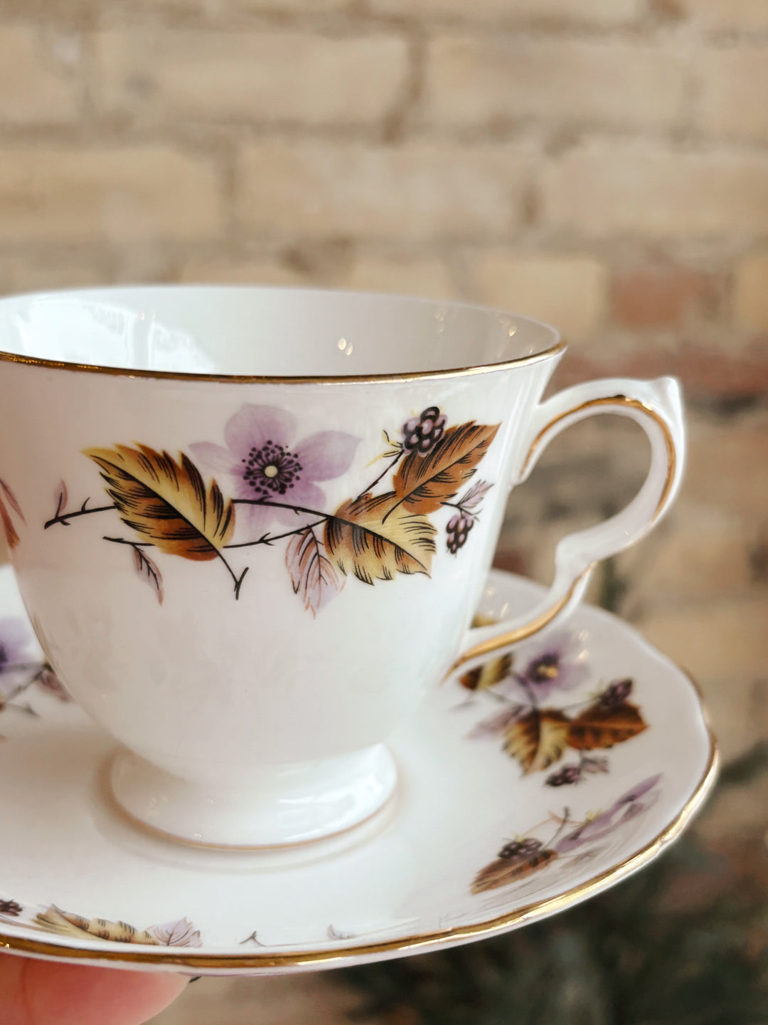 Set of 4 Mismatched Vintage Teacups