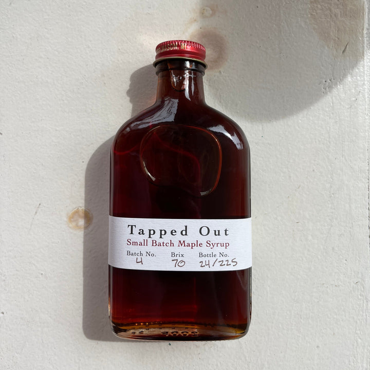 Tapped Out Maple Syrup