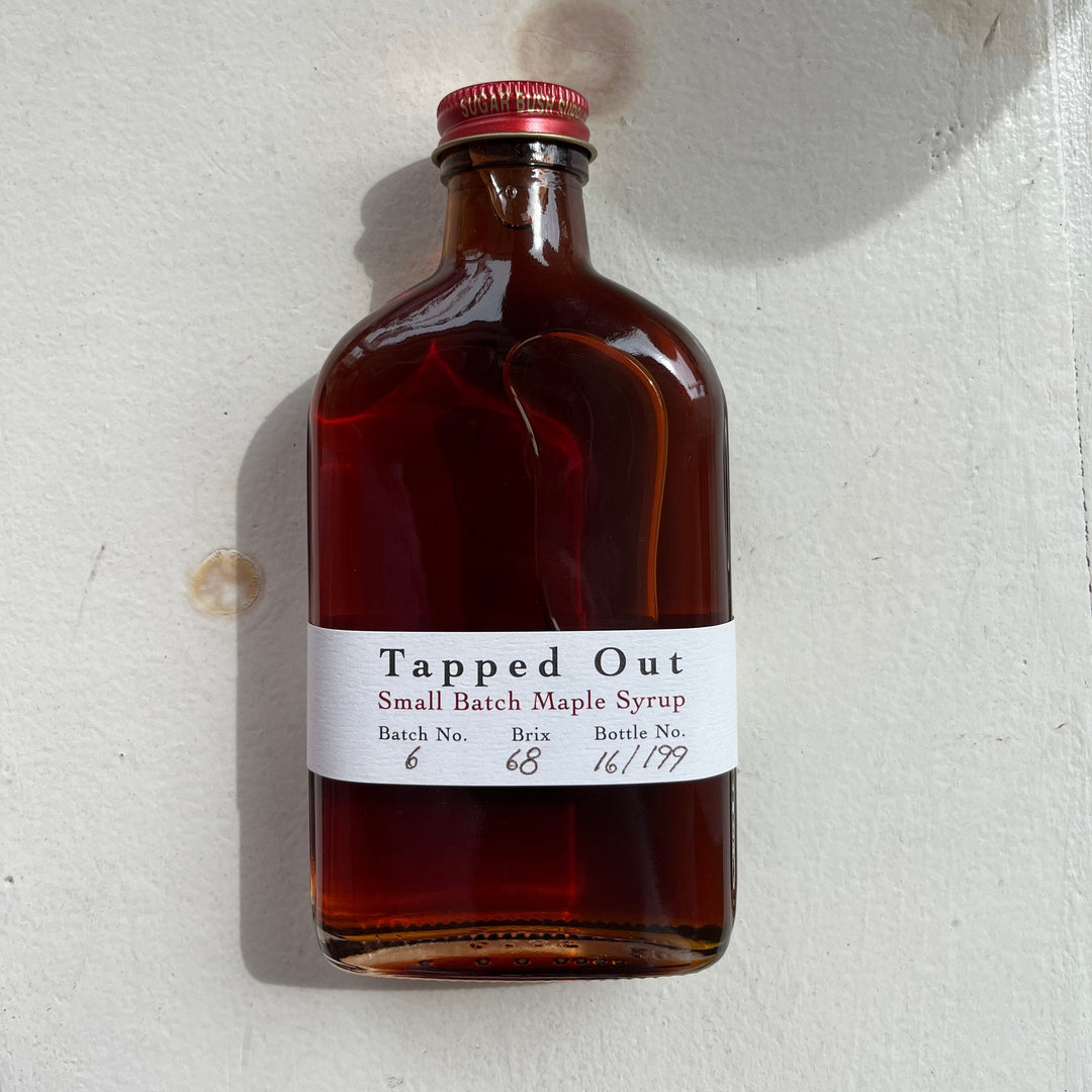 Tapped Out Maple Syrup