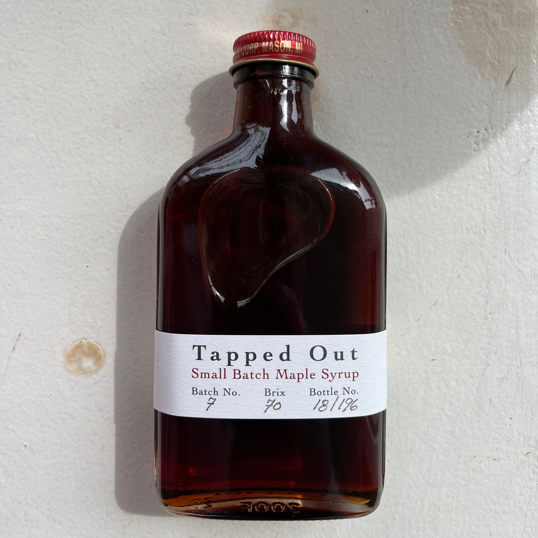 Tapped Out Maple Syrup