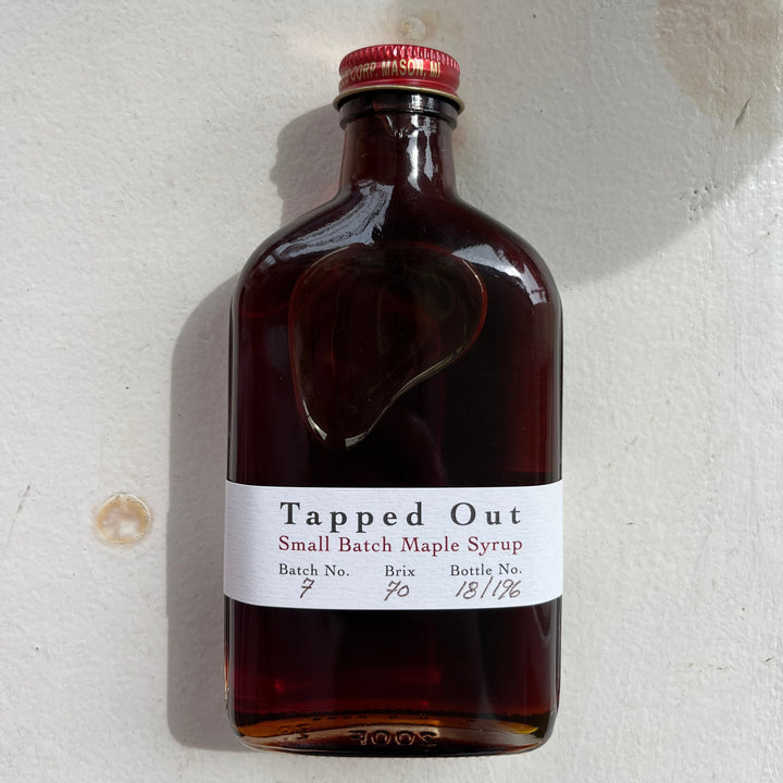 Tapped Out Maple Syrup