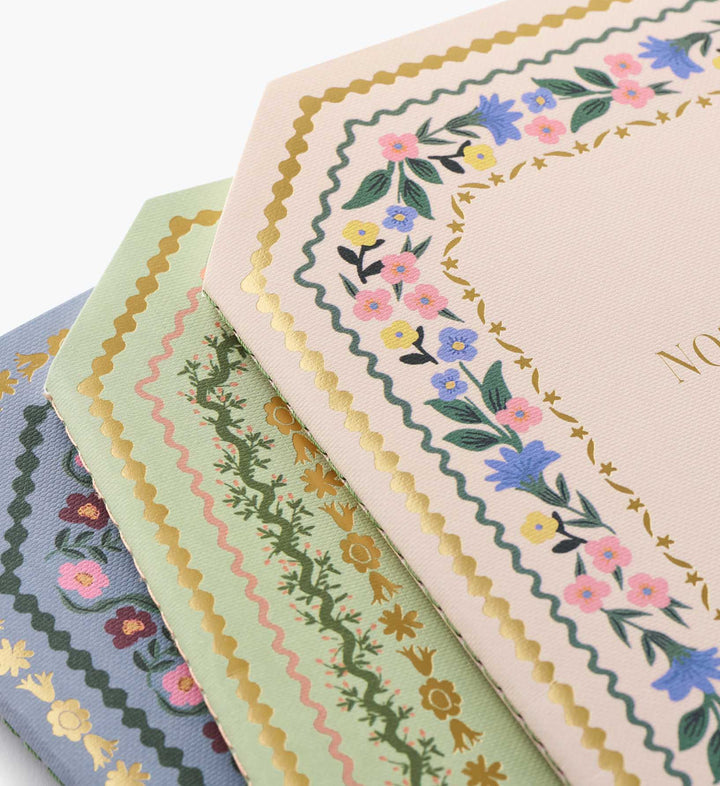 Rifle Paper Co. // Set Of 3 Gemma Notebooks