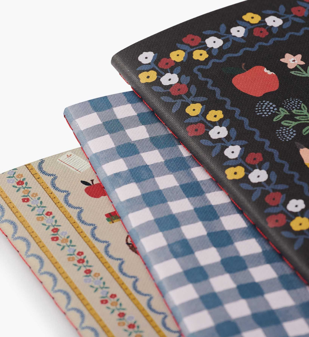 Rifle Paper Co. // Set Of 3 Schoolhouse Notebooks