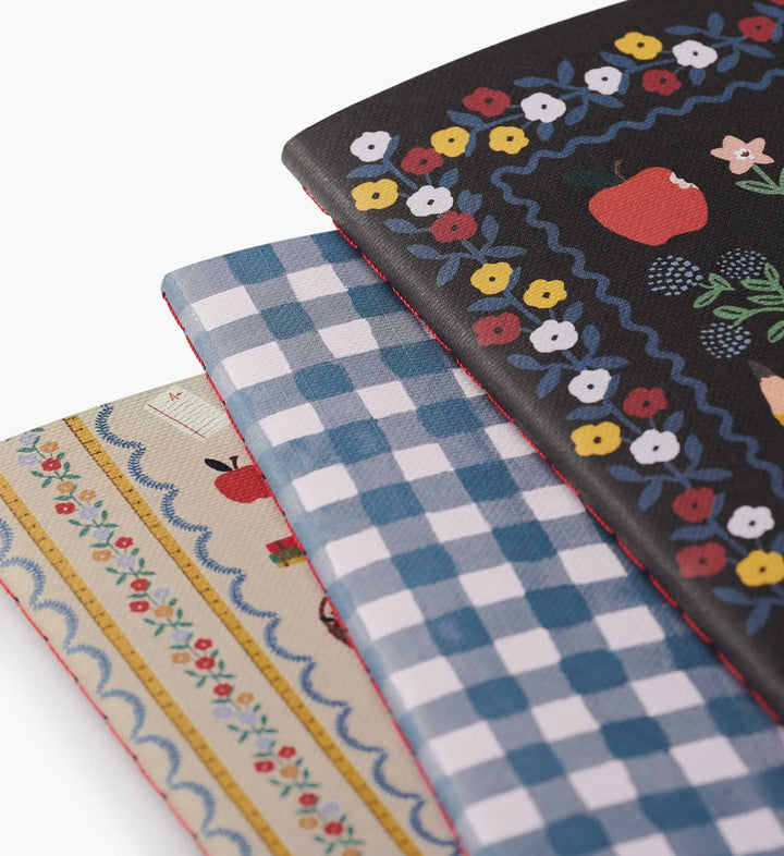 Rifle Paper Co. // Set Of 3 Schoolhouse Notebooks