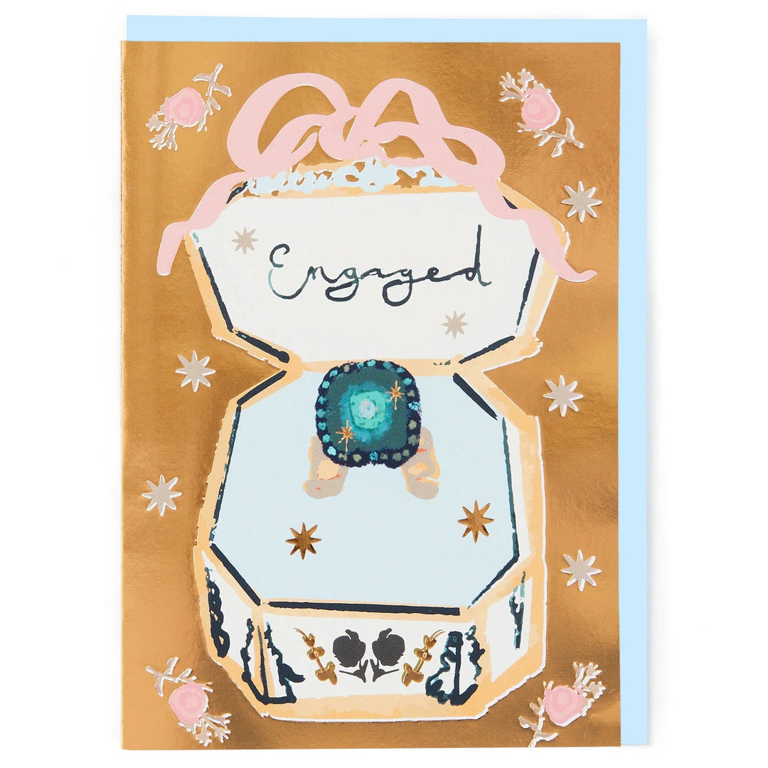 Cath Tate Cards // Vintage Ring Engagement