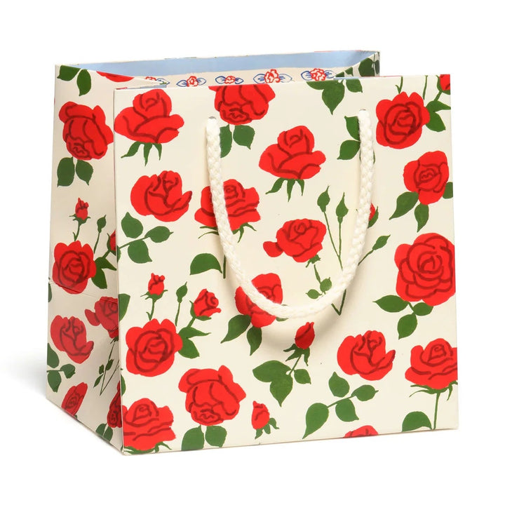 Red Cap Cards // Blooming Roses Gift Bag (Small)