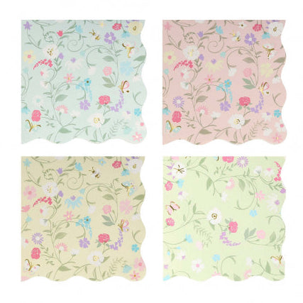 Meri Meri // Ladurée Paris Floral Paper Party Napkins
