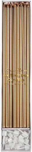 Meri Meri // Long Gold Candles
