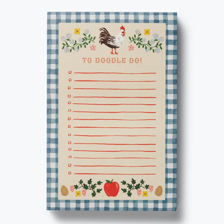 Rifle Paper Co. // To Doodle Do Checklist Notepad