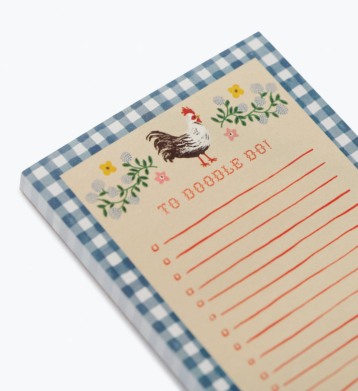 Rifle Paper Co. // To Doodle Do Checklist Notepad