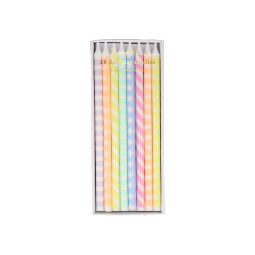 Meri Meri // Pastel Patterned Candles