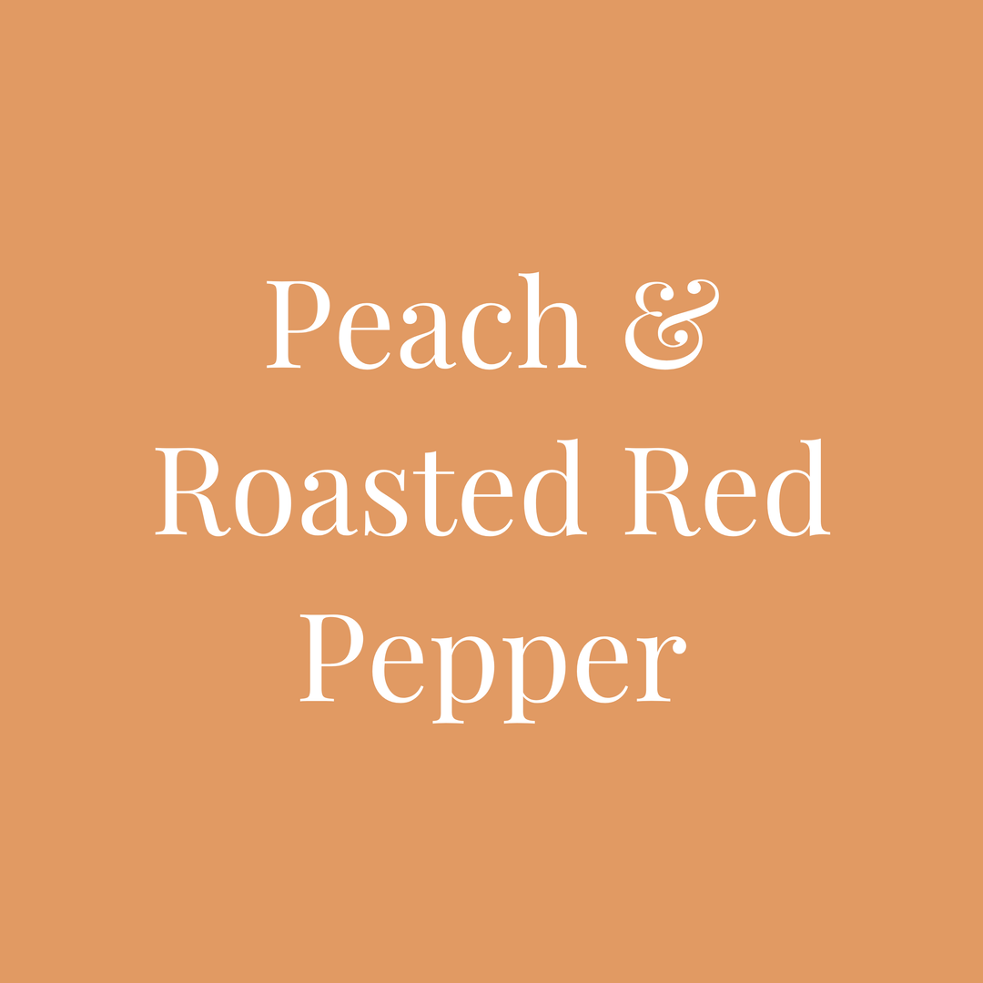 Peach & Roasted Red Pepper