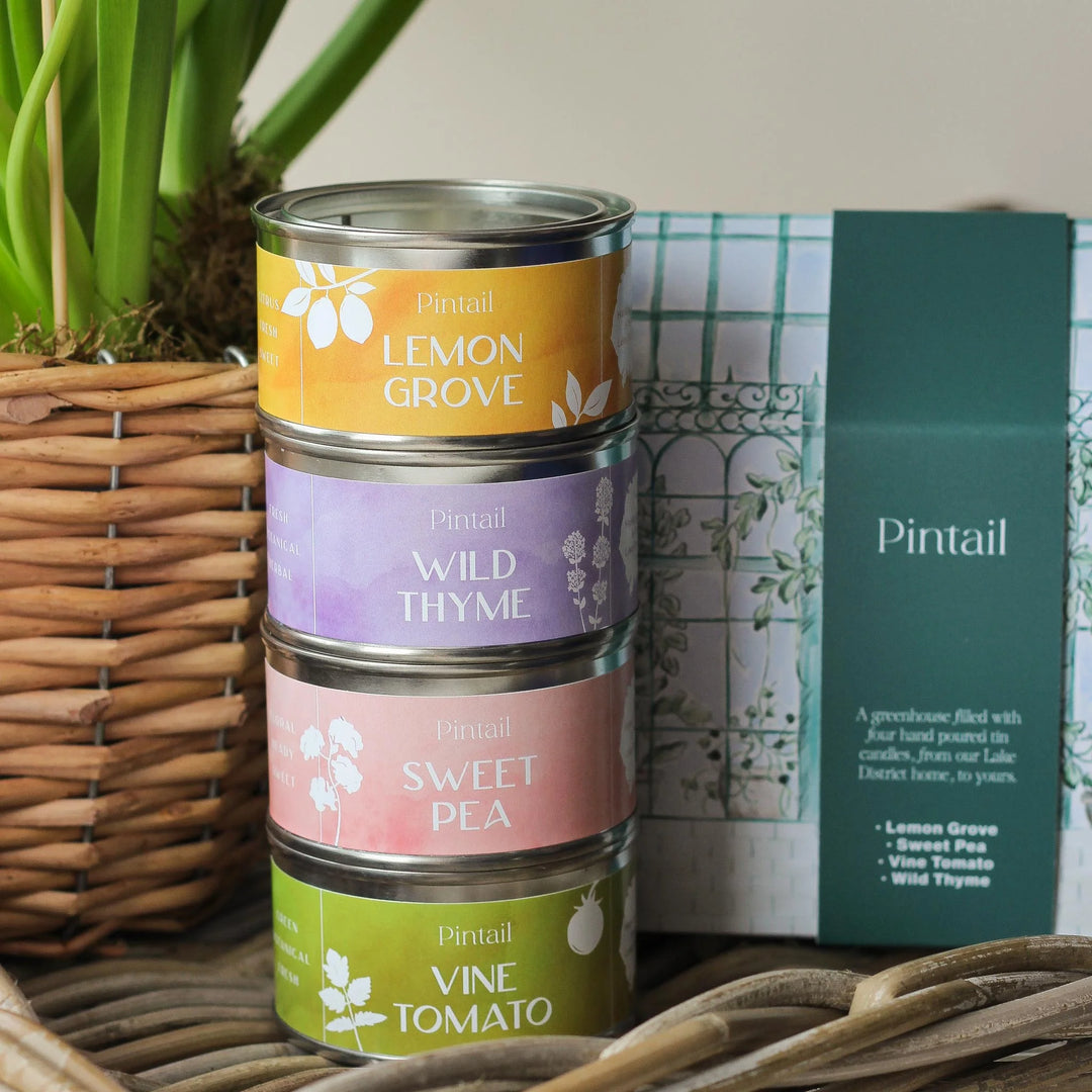 Pintail Candles // English Greenhouse Gift Set