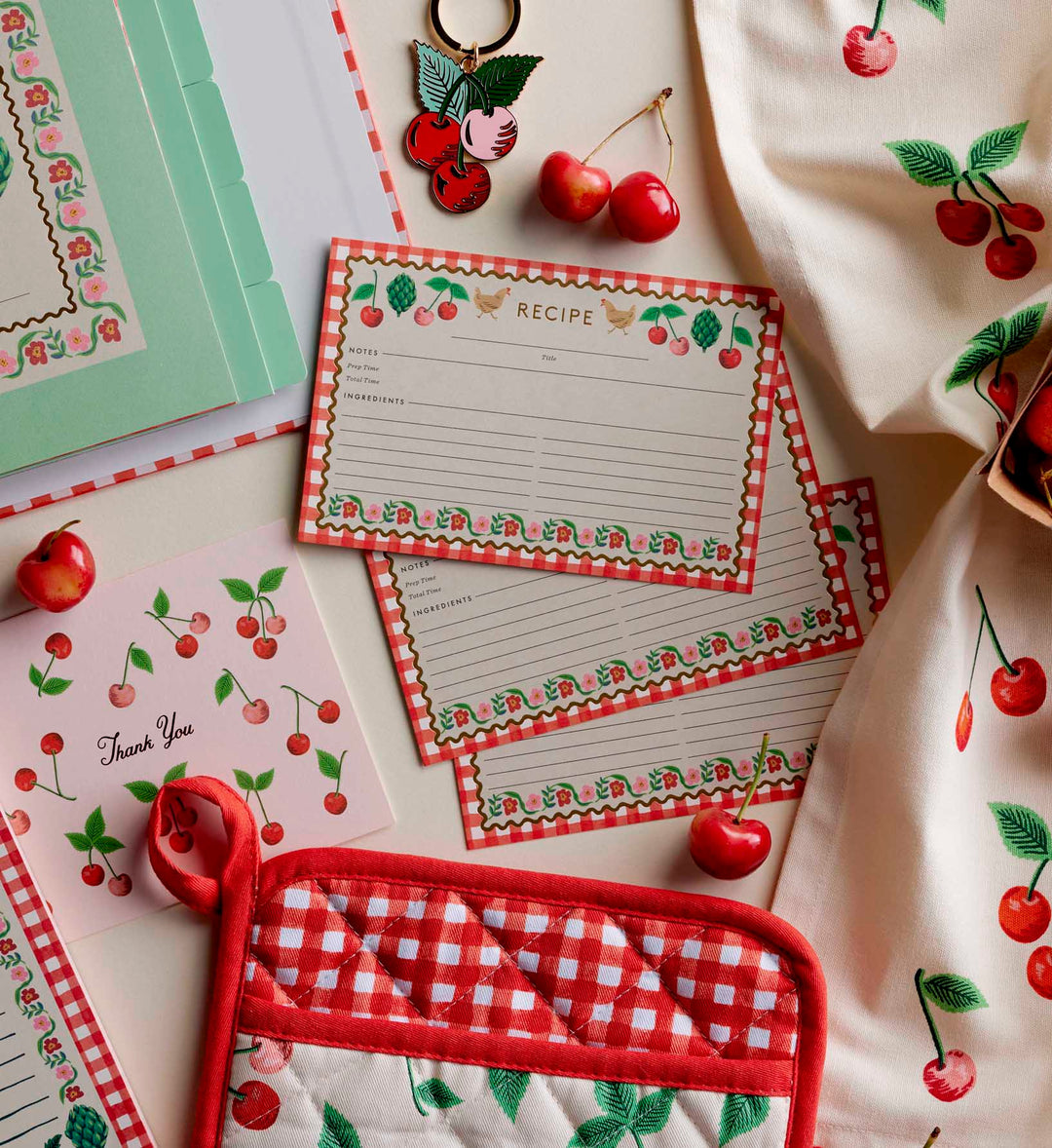 Rifle Paper Co. // Cherry Farm Recipe Cards