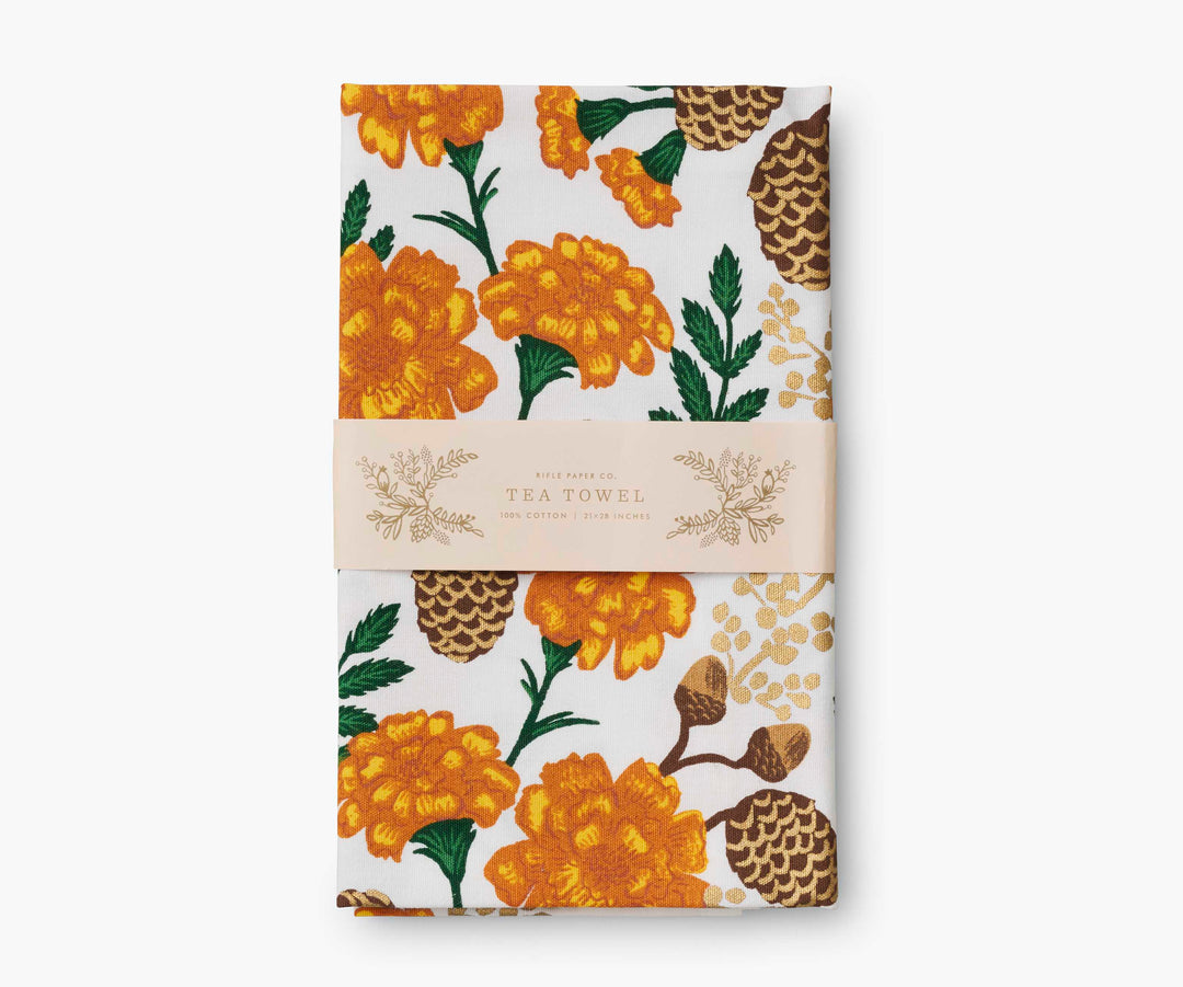 Rifle Paper Co. // Marigold Tea Towel