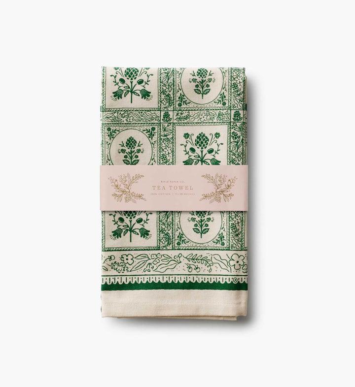 Rifle Paper Co. // Artichoke Tea Towel
