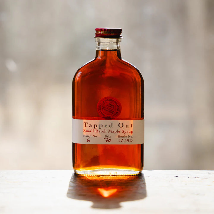 Tapped Out Bourbon Barrel Maple Syrup