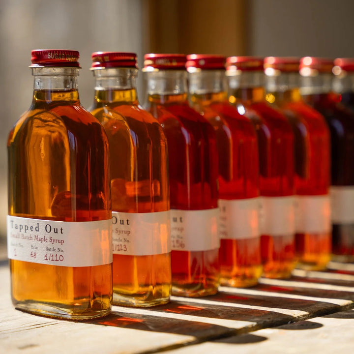Tapped Out Bourbon Barrel Maple Syrup