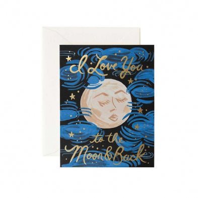 Rifle Paper Co. // To the Moon and Back Card