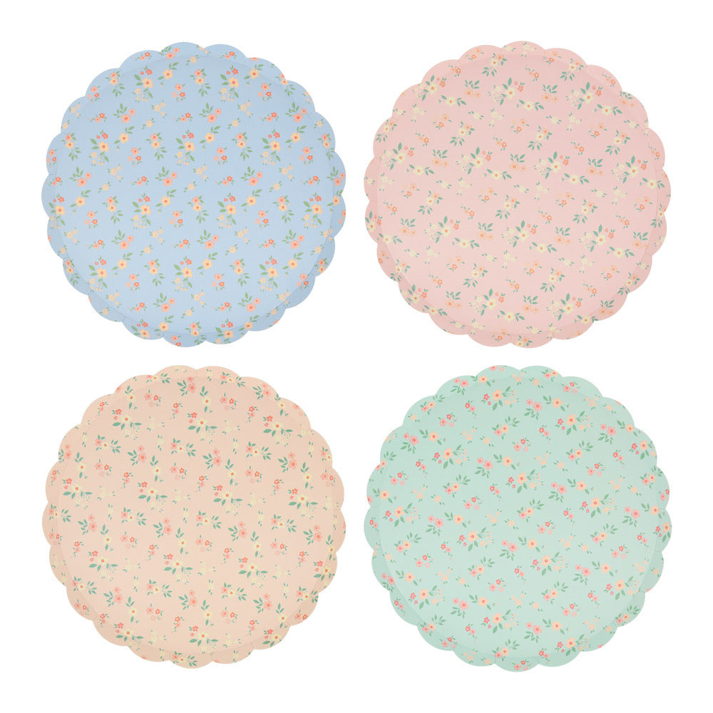 Meri Meri // Vintage Ditsy Paper Dessert Plates