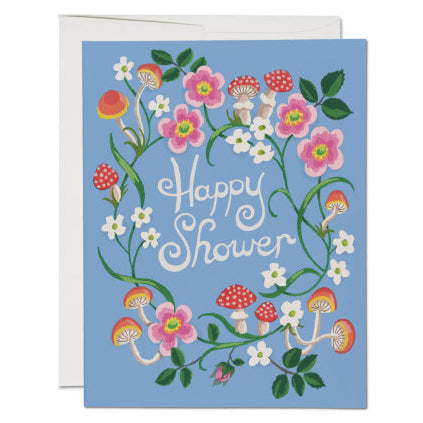 Red Cap Cards // Woodland Shower