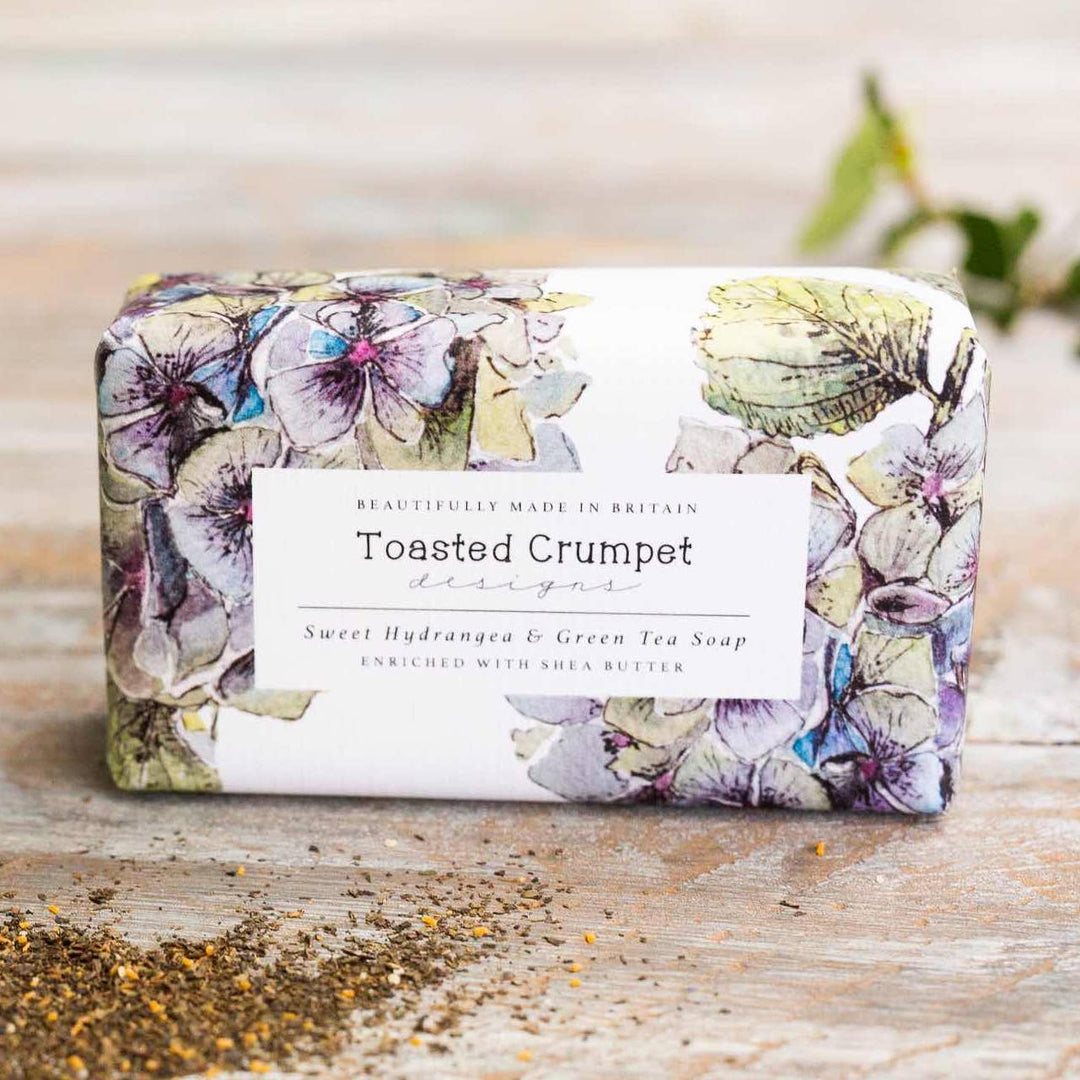 Toasted Crumpet // Hydrangea & Green Tea Soap