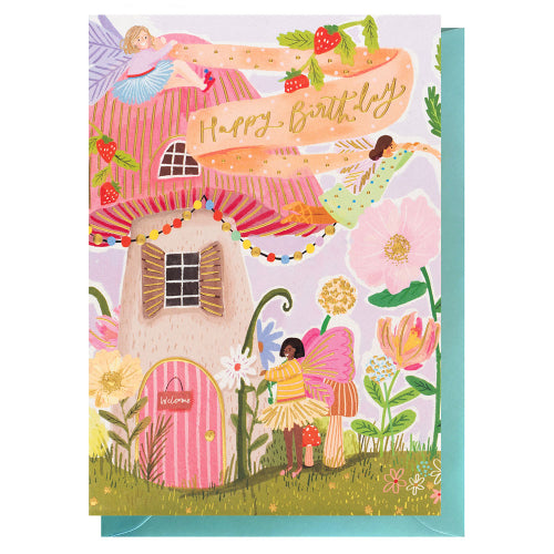 Louise Tiler // Birthday Fairies Mushroom House
