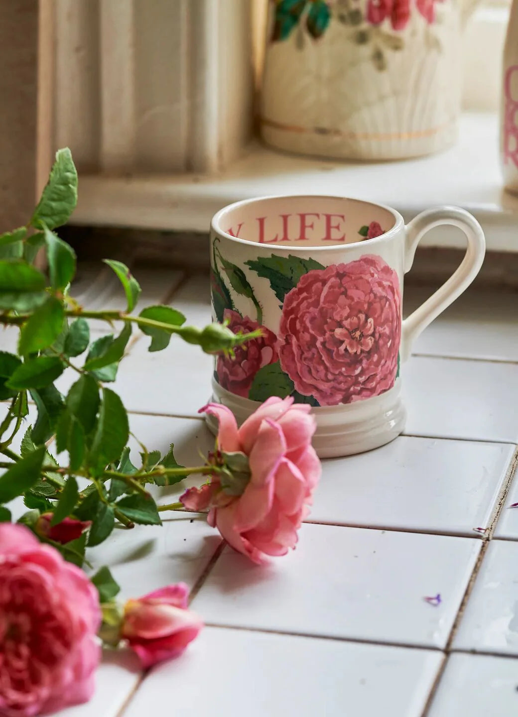 Emma Bridgewater // David Austin Emma Bridgewater Rose Mug