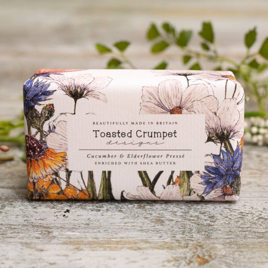 Toasted Crumpet // Cucumber & Elderflower Presse Soap