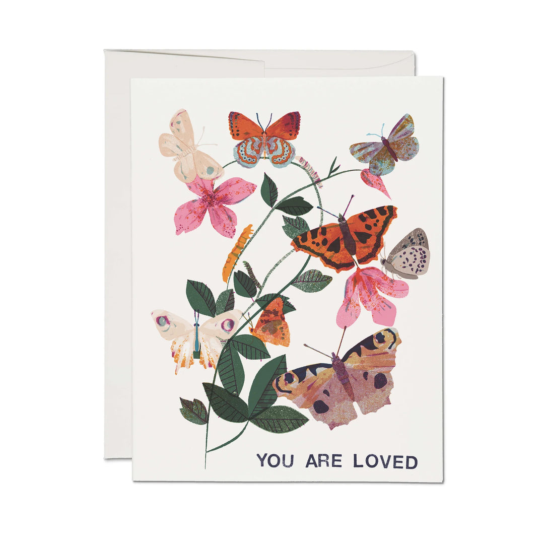 Red Cap Cards // You Are Loved Greeting Card