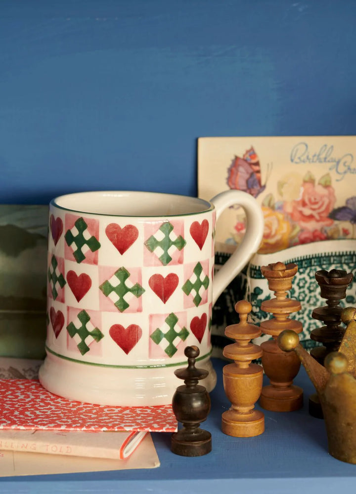 Emma Bridgewater // Pink Quilts Mug